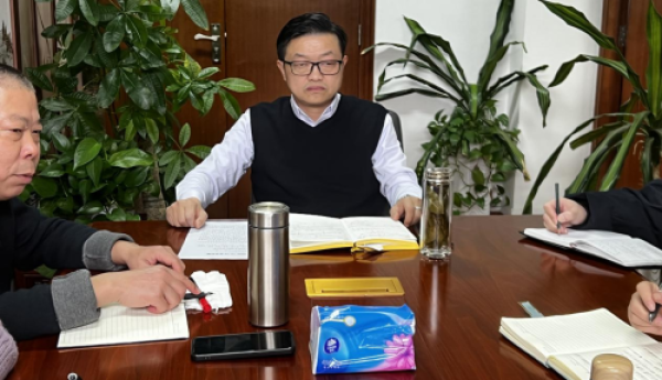 张忻良书记为部分党员干部学习中央经济工作会议讲话