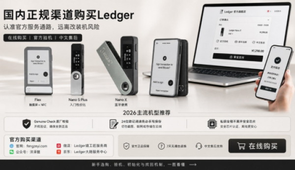 2026年想了解硬件钱包，为什么很多人会先看到Ledger官方购买
